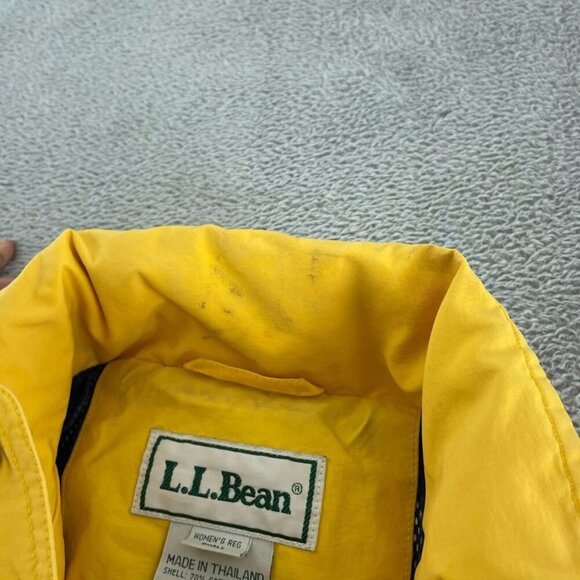 L.L. Bean Womens Nautical Jacket With Flag Details & Zip Pockets Small 5068 - Picture 5 of 9